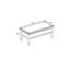 Payton Coffee Table solid pine, antique wax finish, Corona design-20658926