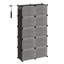 40 Pair Stackable Shoe Storage Box-181655592