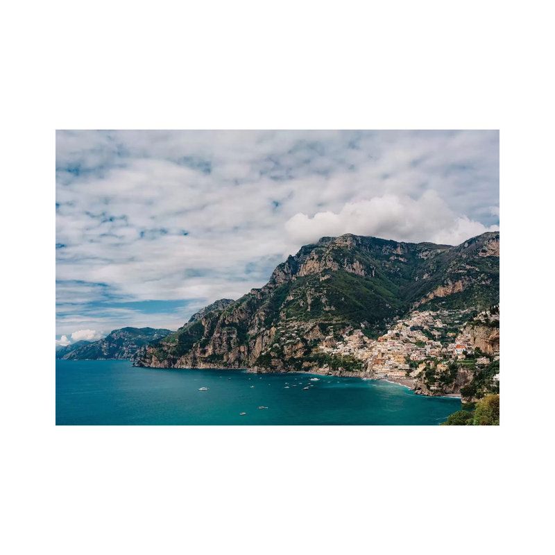Positano View I by Bethany Young - Print on Canvas, Wrapped Canvas, 30.48cm H x 45.72cm W x 1.91cm D
