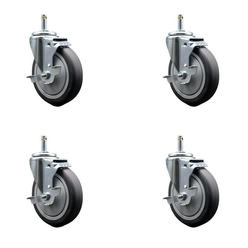 FG9T4200BLA FG9T4300BLA FG9T4400BLA Ensemble de roulettes Rubbermaid