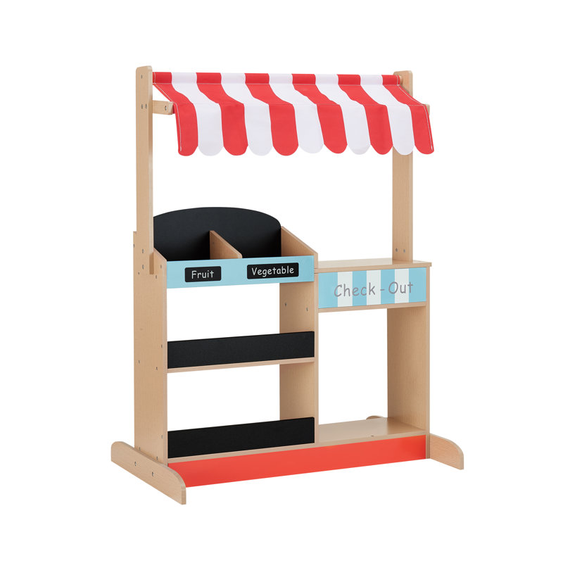 Ensemble de jeu avec support de caisse My Little Helper Pretend Play Market de Teamson Kids