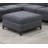 Modular Living Room Furniture Ottoman Ash Chenille Fabric 1Pc Cushion Ottoman Couch-33140283