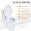 Non-electric Bidet Toilet Combo, Comfortable Chair Height Toilet, 0.9/1.28 GPF Powerful Dual Flush and MAP 1000g (Power Free)