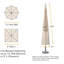 Heavy Duty Waterproof Umbrella Cover for Outdoor Parasol