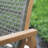 Nimes 2-Person Teak Outdoor Seating Group