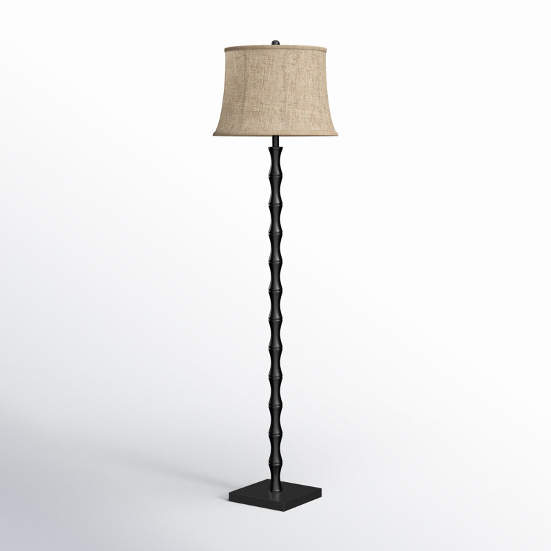 Hafner 62'' Black Traditional Floor Lamp