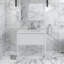 Luxe 30" Gloss Vanity With Counter-461299151