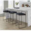 Tabouret de bar et de comptoir empilable Ernestine-701072300-701072312