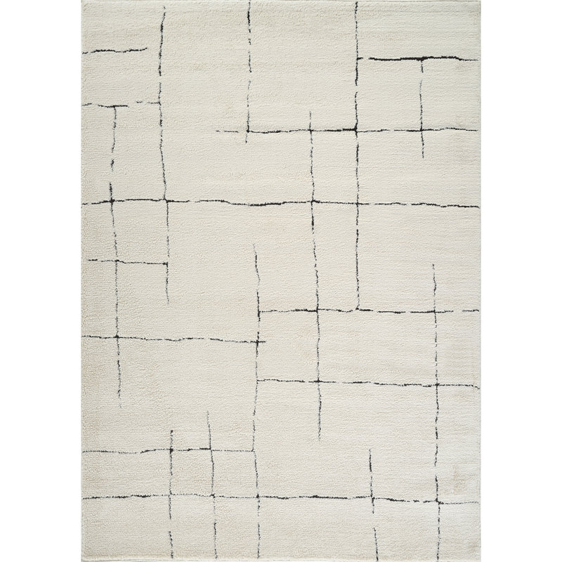 Geometric 200cm X 275cm Area Rug, Rectangle 160cm x 213cm