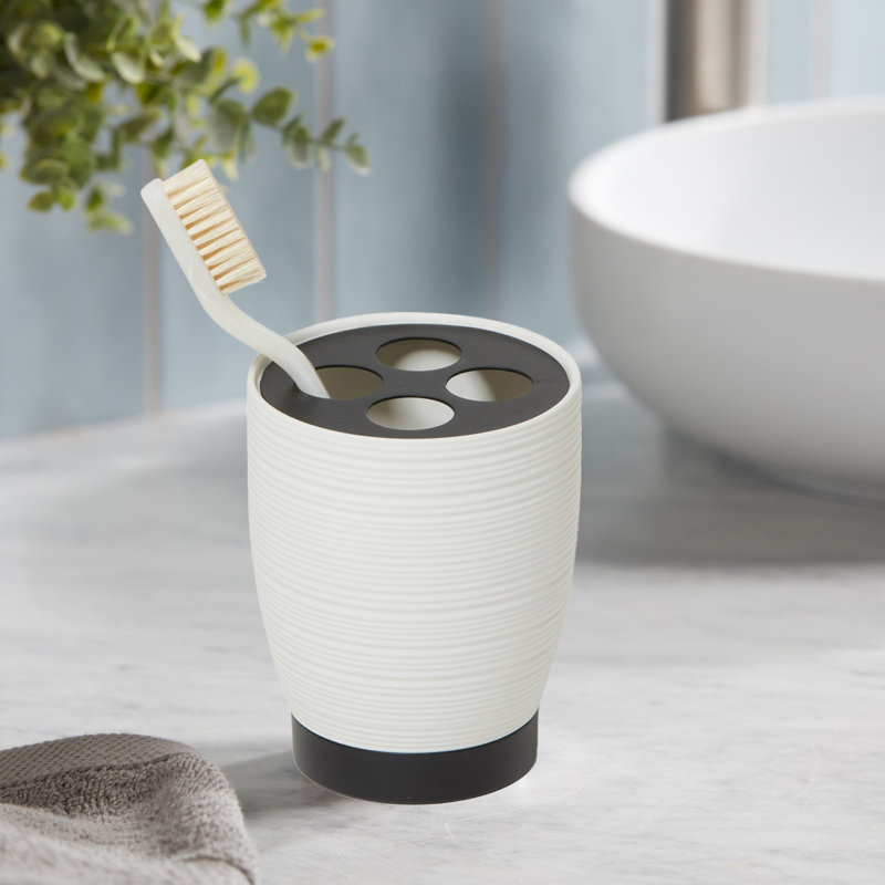 Porte-brosse à dents, Garniture noire