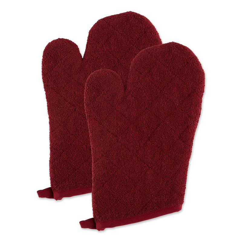 Gant de cuisine Design Imports, Rouge