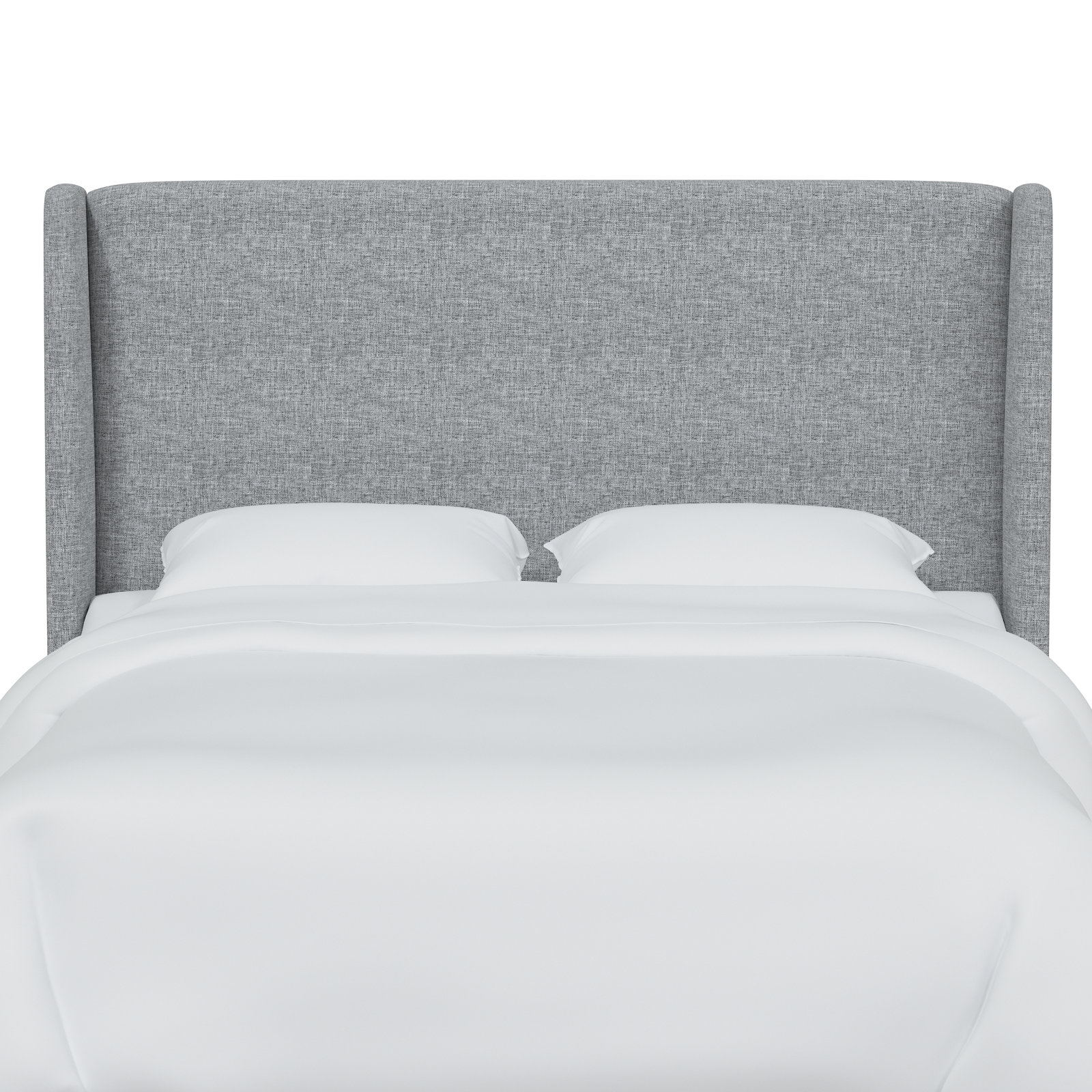 Upholstered Headboard, Twin, Zuma Pumice Textured Linen
