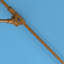 Parasol en bois de teck 7,5 pi-557198533
