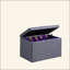 Banc de rangement pour chaussures 18,5 po, gris tourterelle