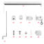 Symple Stuff Fabric Cover Retractable Patio Awning-640406430-545738515