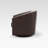 Balram Upholstered Swivel Barrel Accent Armchair-1903159997