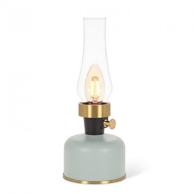 Led With Chimney Lantern Shaped Lamp