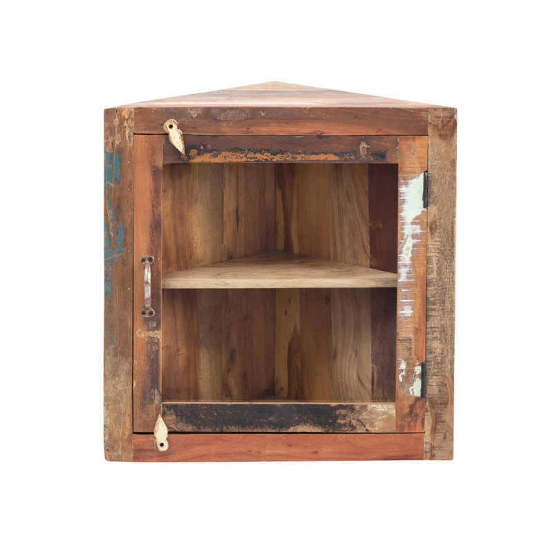 Acotas Solid Wood Bathroom Cabinet