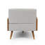 Chaise longue à 2 accoudoirs capitonnés Cape-765143881