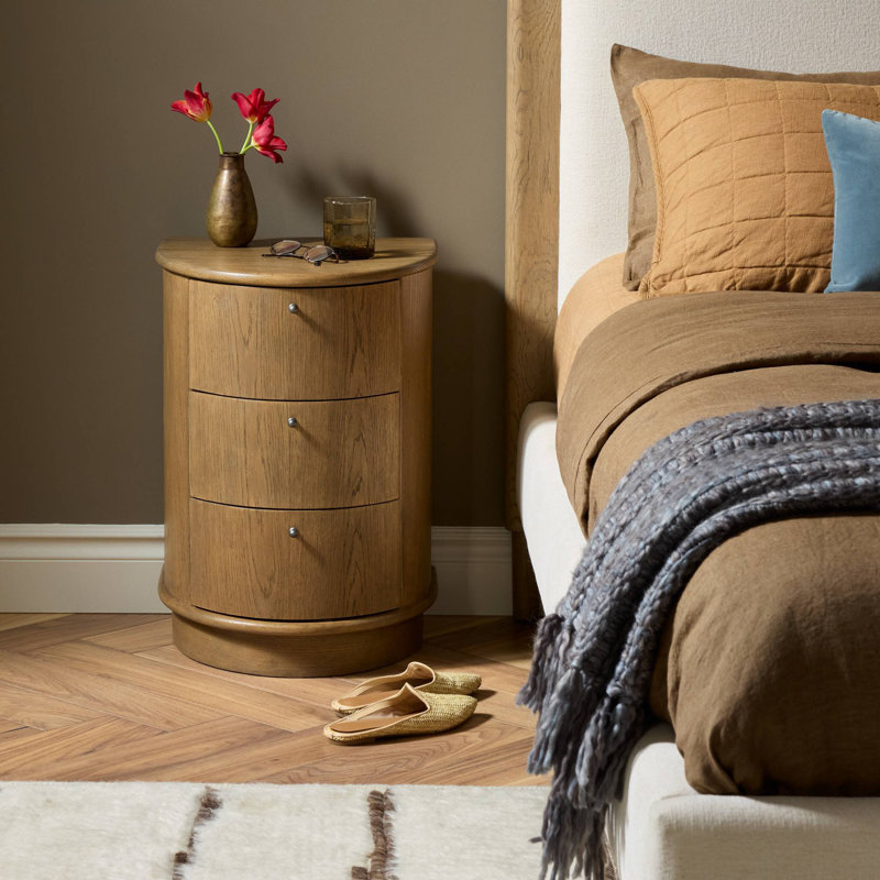 Zoe 3 - Drawer Nightstand