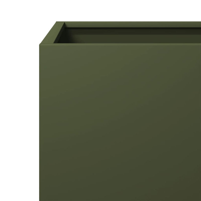 Planter Box, Olive, 30cm H x 30cm W x 30cm D