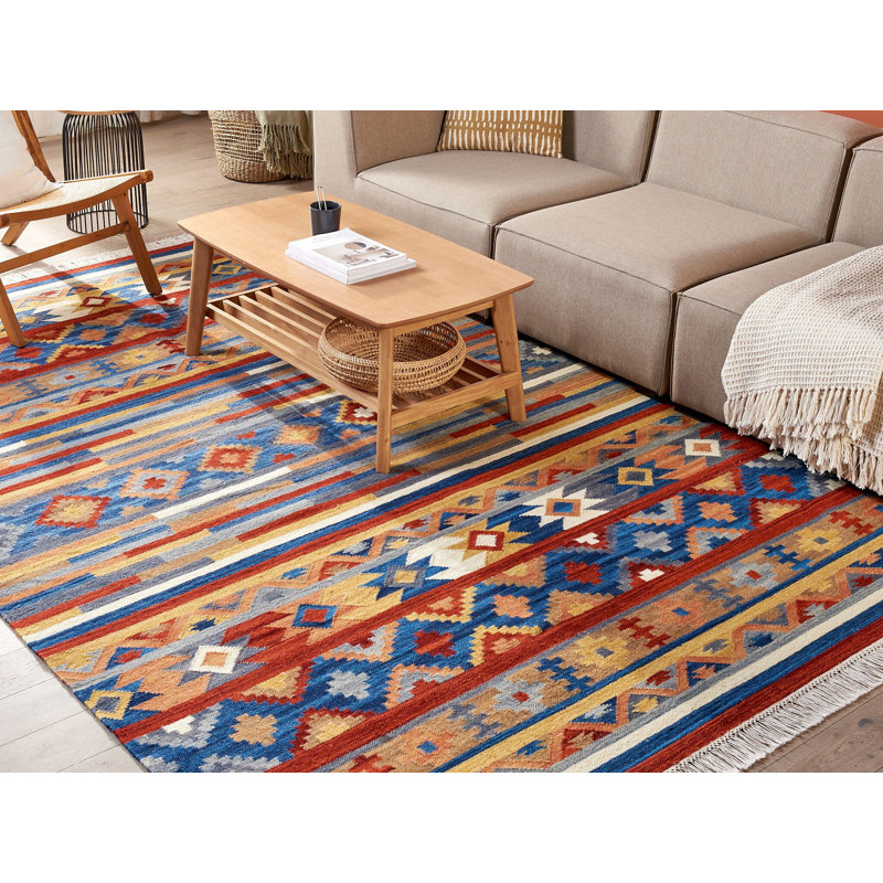 Courtnie Southwestern Hand Woven Area Rug, Rectangle 200 x 300cm