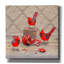  «Seeing Red» par Marvindale, art mural sur toile, 12 po x 12 po-2074299522