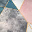 Ezia Geometric Water Resistant Anti-Fatigue Non-Skid Kitchen Mat