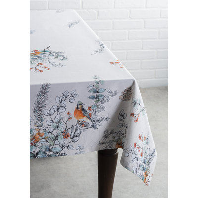 Floral 100% Cotton Tablecloth
