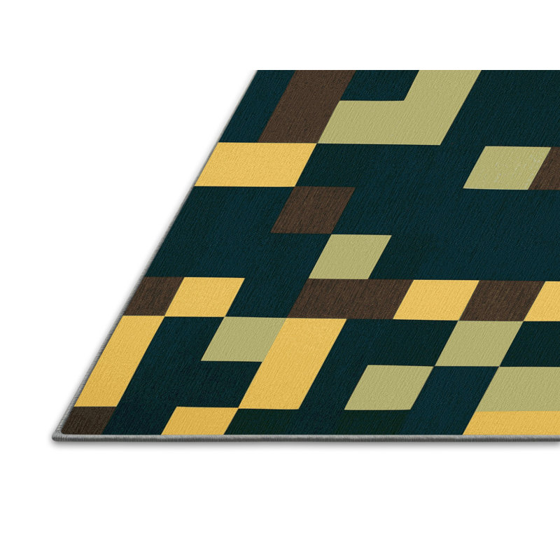 Cubic Canopy Rug, Round 8'