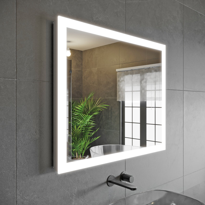 Miroir de salle de bain Gabriella, H 30 po x l 36 po x P 2 po