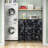 Sorbus 12 Drawers Dresser with Steel Frame and Wood Top-66250976