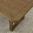 66" Wide Rectangular Walnut Oak Sled Dining Table