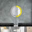 Huldar Glass Flat Wall Mirror