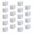 Sterilite Clearview Plastic Multipurpose Small 3 Drawer Desktop Storage Organization Unit for Home, Classrooms, or Office Spaces-103526231