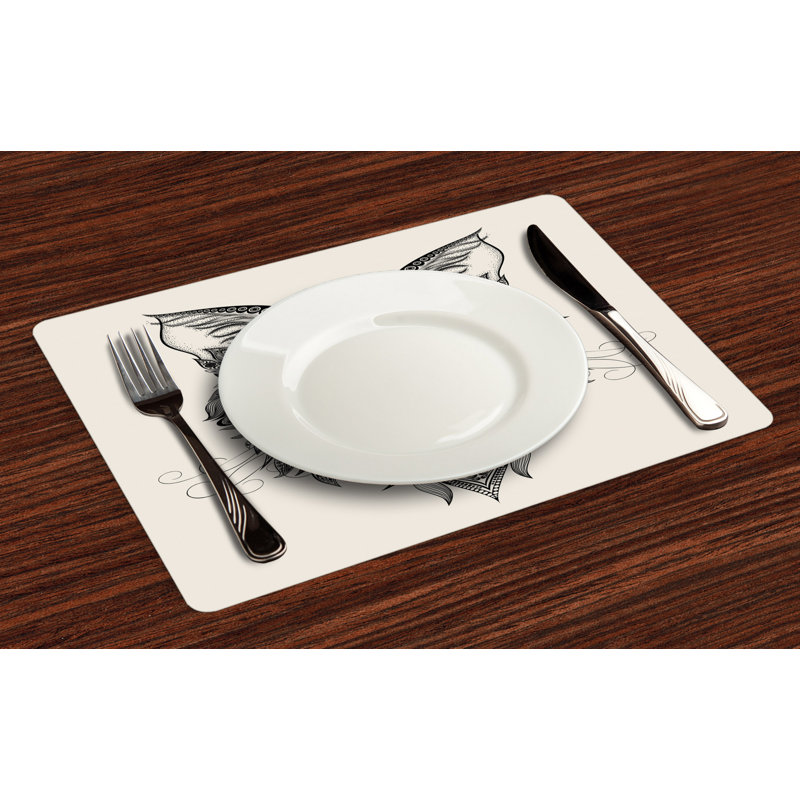 Polyester Animals/Nature Rectangle Placemat