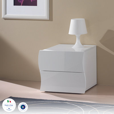 Colbie 127cm W Manufactured Wood Bedside Table