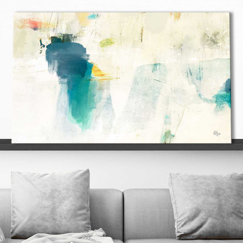 Subtlety I - Peinture, Toile tendue, H 28 po x l 48 po x P 1,5 po