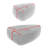 Sam 2 - Piece Faux Fur Upholstered Ottoman-1268989178