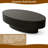 Handcrafted Olive-Shaped Coffee Table with Durable MDF Base-810386226