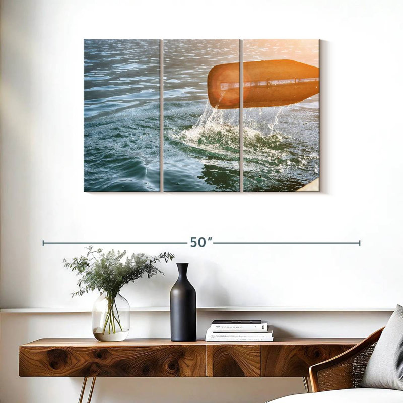 Pagaie de kayak orange Mehar, H 24 po x l 38 po