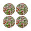 Plumeria Round Beaded Smooth Placemat-568597137