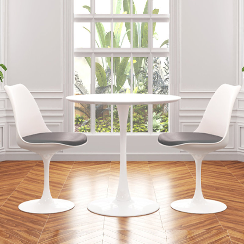  Ensemble de table et chaises de salle à manger 36 po Crimson, gris | Ensemble de 2, Gris