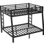 Lit superposé double au-dessus de grand lit double - structure, utilisation sous le lit, stable pour les adultes, technique de réduction du bruit, stabilité à long terme
