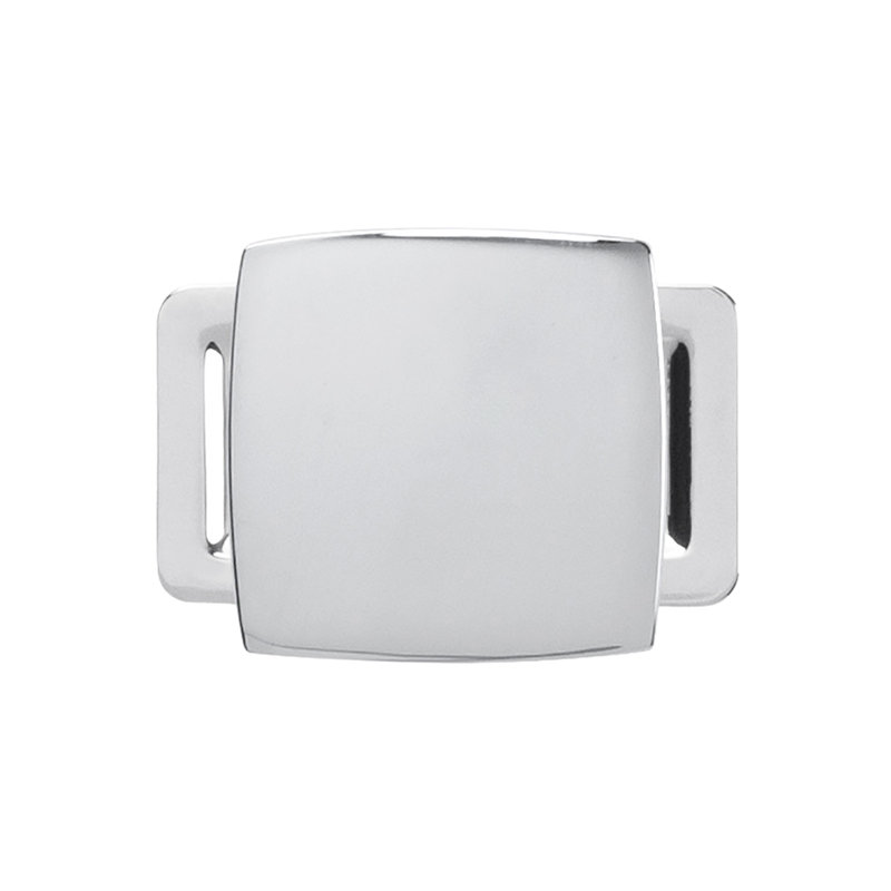 Coventry 1-1/4 Inch Square Cabinet Knob, Chrome