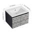 24'' Floating Wall-Mounted Bathroom Vanity With Ceramics Sink & Soft-Close Cabinet Door, KD-Package-70757707