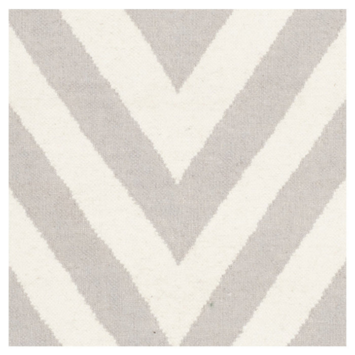 Chevron Wool Hand Woven Area Rug