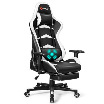 Massage PC et fauteuil de jeu de course