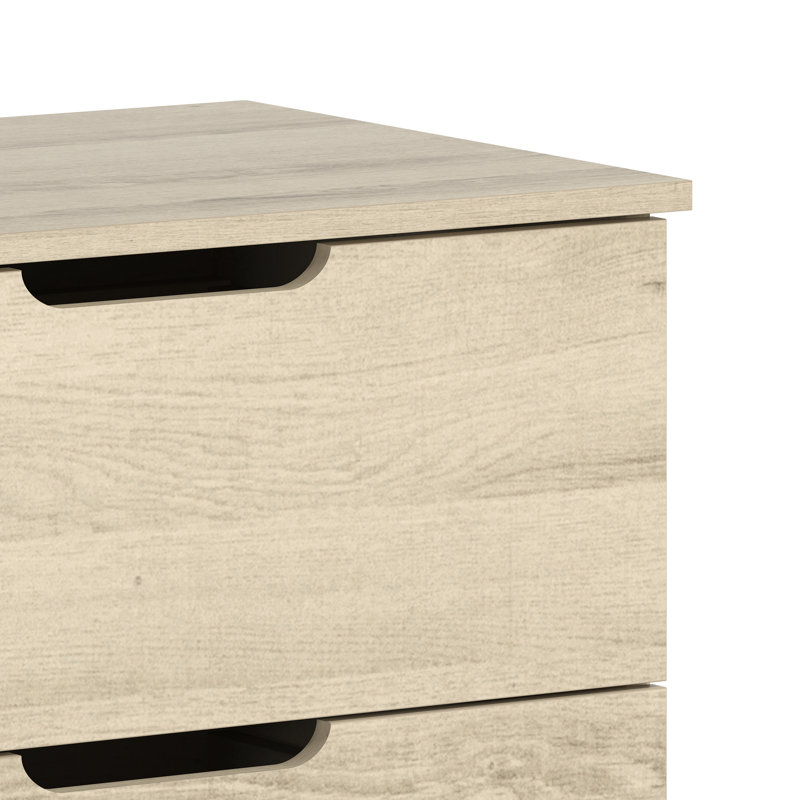 Aroob 6 Drawer Dresser 47.24'' W, Oslo Oak