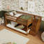 Malibu Wood Low Staircase Bunk Bed-133034546-133034548